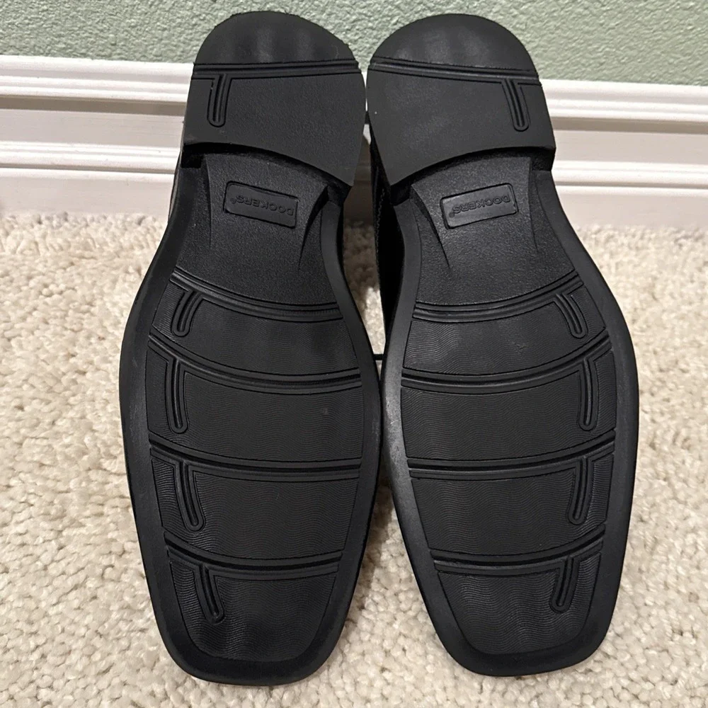 Men's Dockers Endow Black Size 10 Dress Shoes Work Shoes